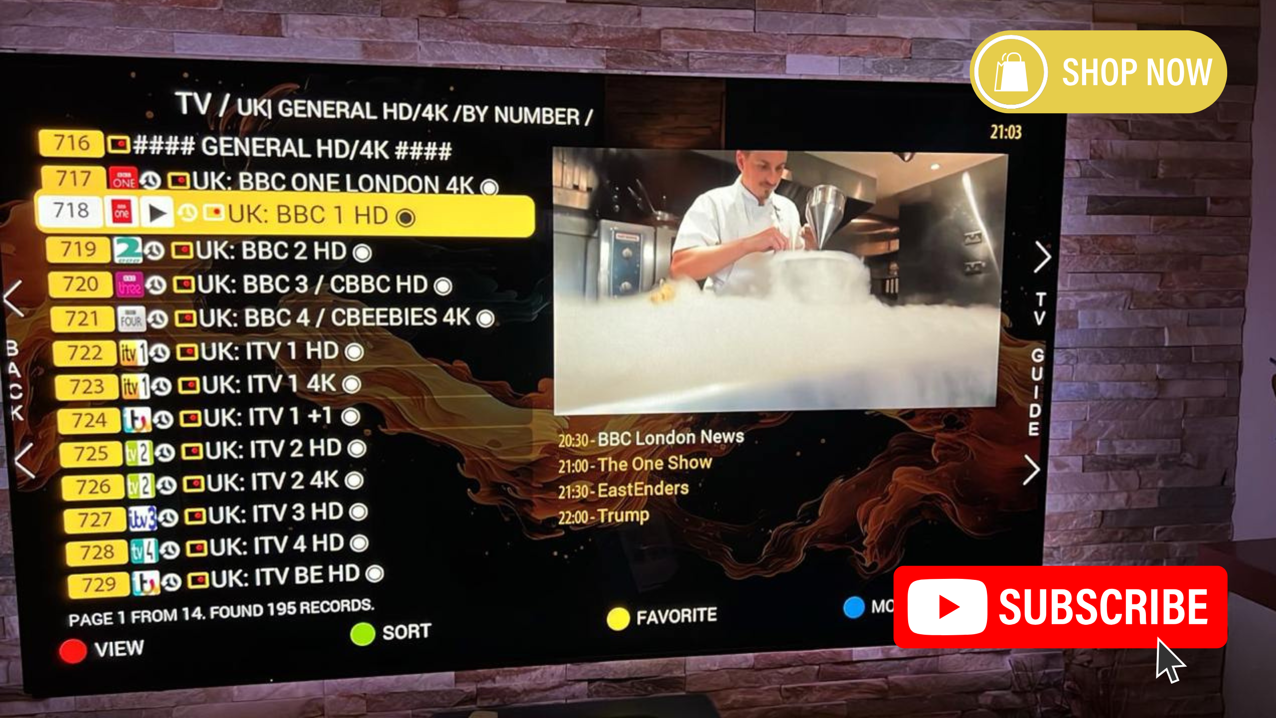 Abonnement IPTV