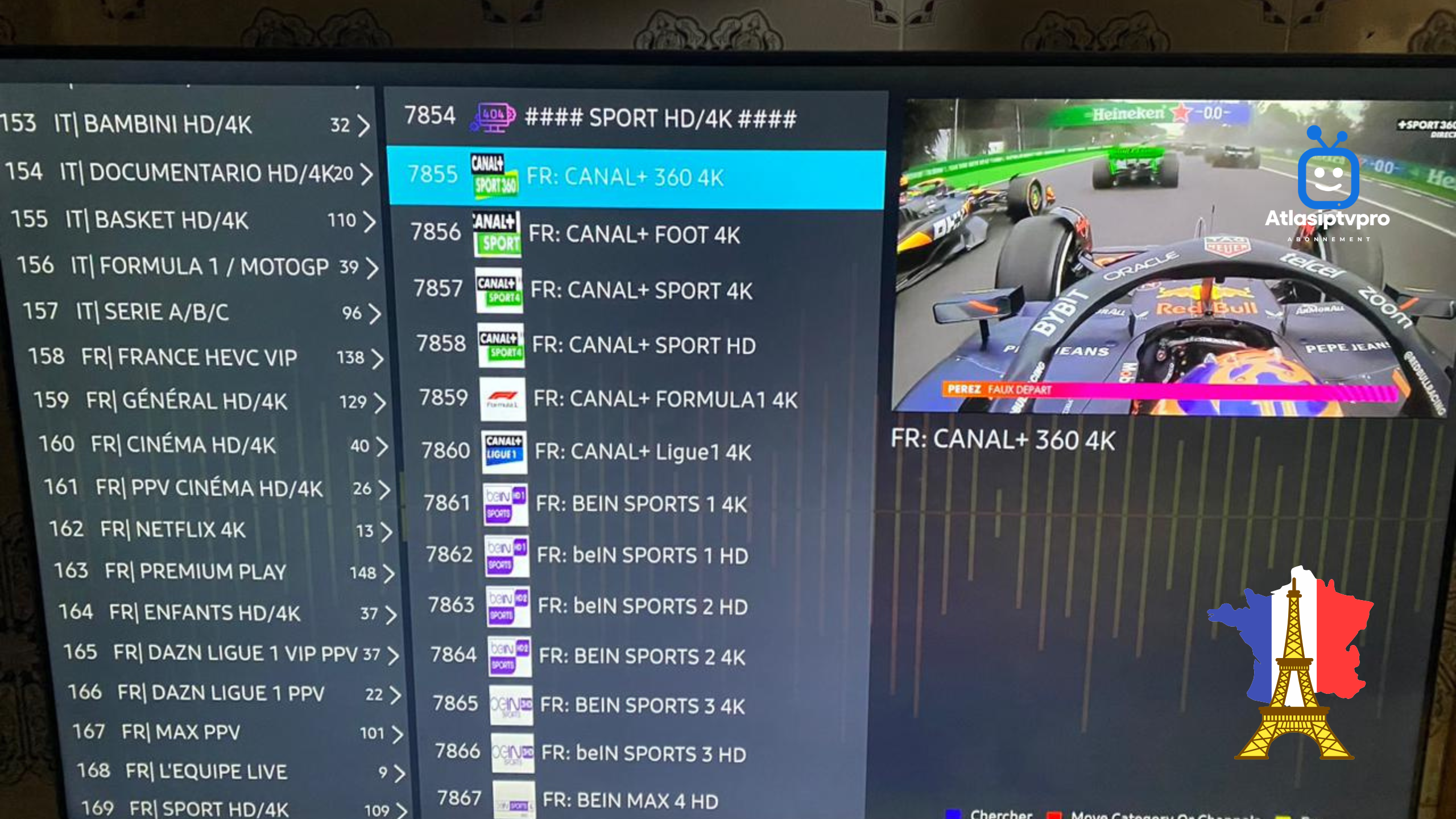 Abonnement IPTV